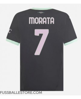 Günstige AC Milan Alvaro Morata #7 3rd trikot 2024-25 Kurzarm